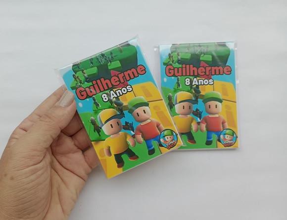 Mini Bloquinho Personalizado Stumble Guys