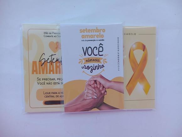 Mini Bloquinho Setembro Amarelo