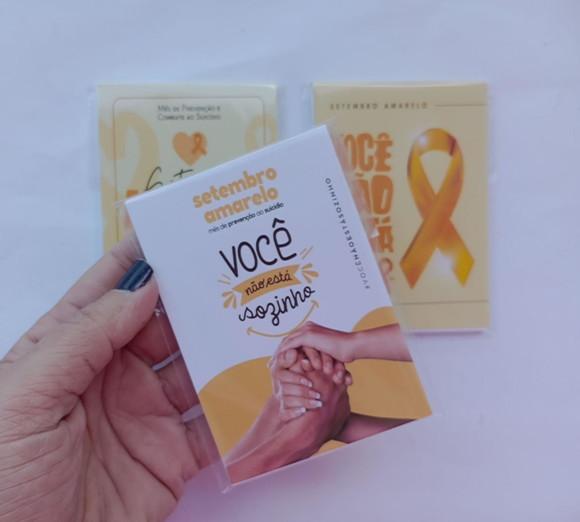 Mini Bloquinho Setembro Amarelo