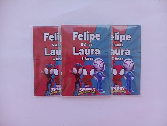 Mini Bloquinho Spidey
