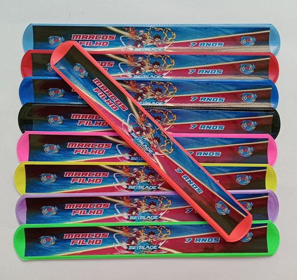 Pulseira Bate Enrola Cores Sortidas Beyblade