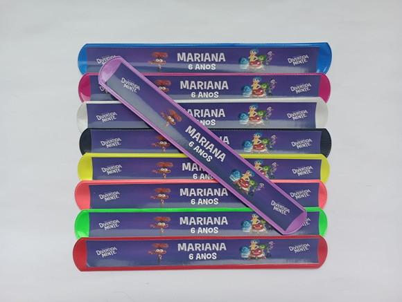 Pulseira Bate Enrola Divertidamente Cores Sortidas