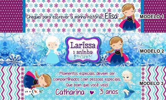 Pulseira Bate Enrola Frozen Cores Sortidas