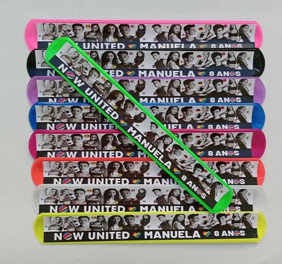 Pulseira Bate Enrola Now United Cores Sortidas