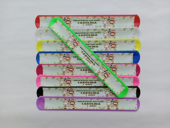 Pulseira Bate Enrola Safari Cores Sortidas