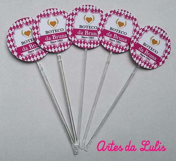 Topper para Docinho Boteco