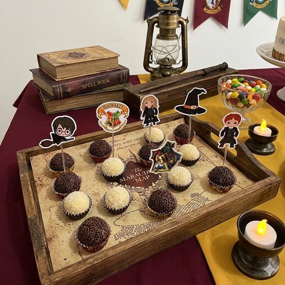 Topper para Docinho Formato Especial Harry Potter
