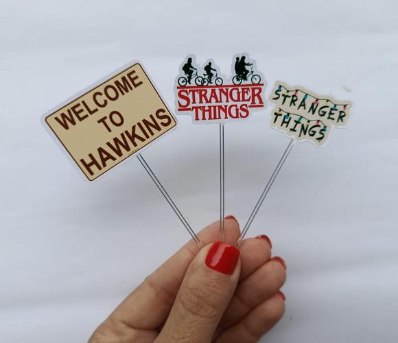 Topper para Docinho Stranger Things