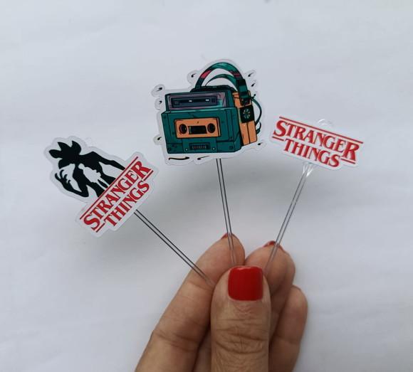 Topper para Docinho Stranger Things