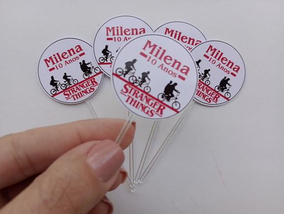 Topper para Docinho Stranger Things