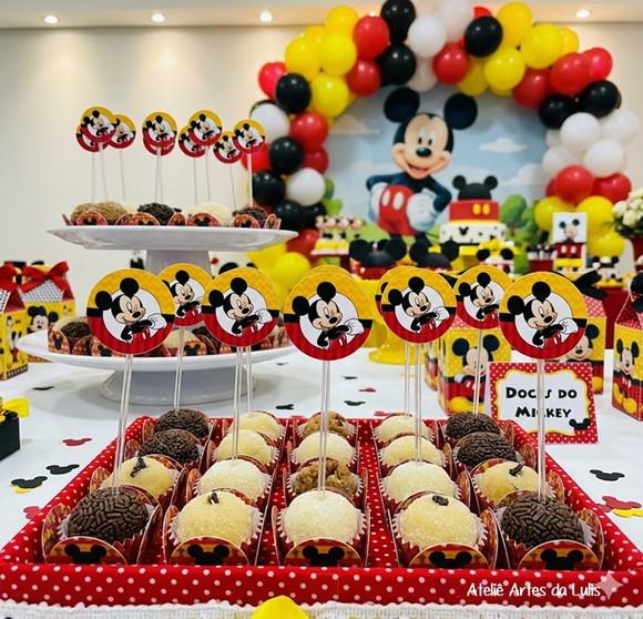 Topper para Docinhos Mickey