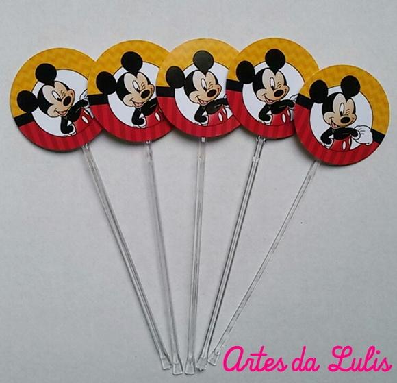 Topper para Docinhos Mickey