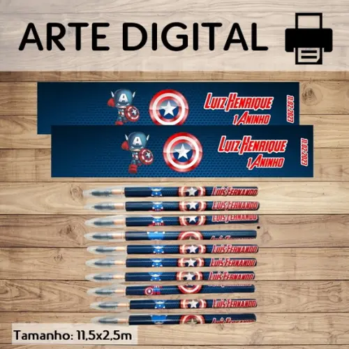 Arte Digital para Caneta Bic
