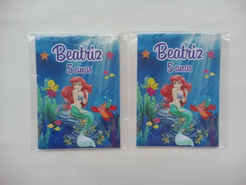 Bloquinho a Pequena Sereia