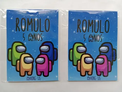 Bloquinho Among Us