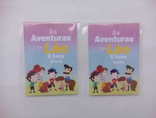 Bloquinho as Aventuras de Mike Personalizado