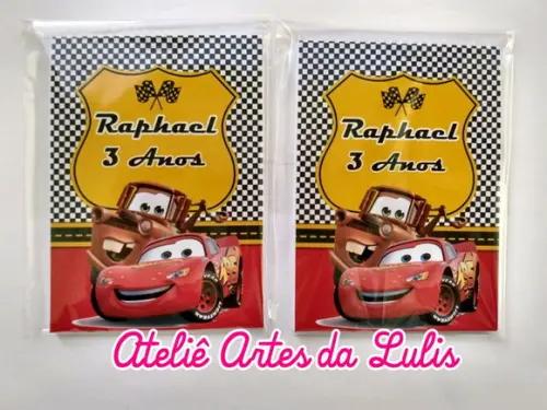 Bloquinho Carros Disney