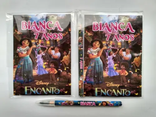 Bloquinho com Caneta Encanto