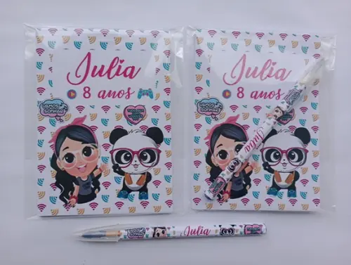 Bloquinho com Caneta Luluca