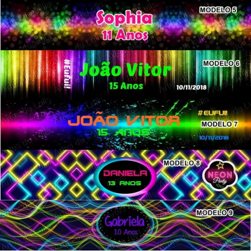 Bloquinho com Caneta Neon