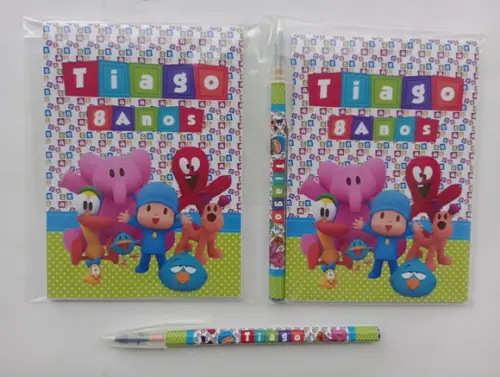 Bloquinho com Caneta Pocoyo