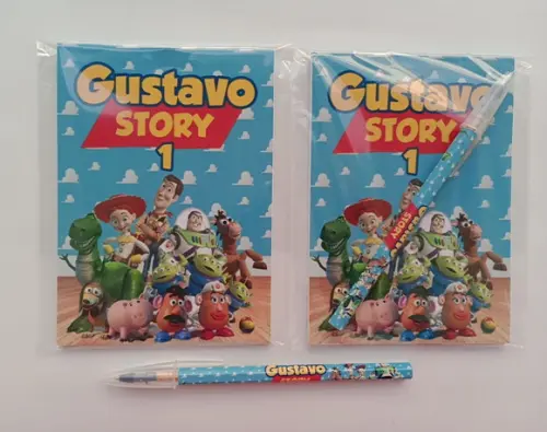 Bloquinho com Caneta Toy Story