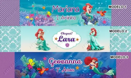 Bloquinho com Lápis a Pequena Sereia