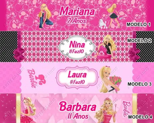 Bloquinho com Lápis Barbie