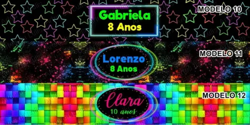 Bloquinho com Lápis Neon