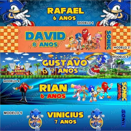 Bloquinho com Lápis Sonic