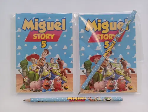 Bloquinho com Lápis Toy Story