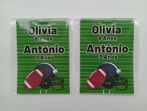Bloquinho Futebol Americano