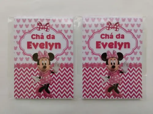 Bloquinho Minnie Rosa