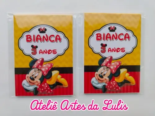 Bloquinho Minnie Vermelha