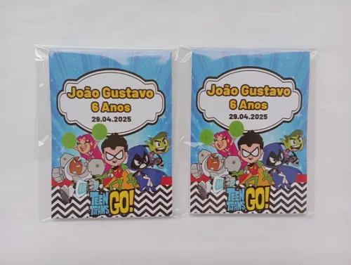 Bloquinho Jovens Titãs