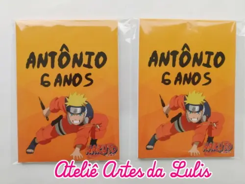Bloquinho Naruto