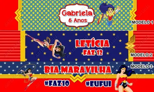 Bloquinho Mulher Maravilha