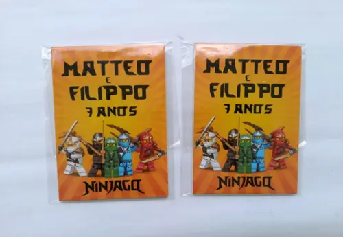 Bloquinho Ninjago