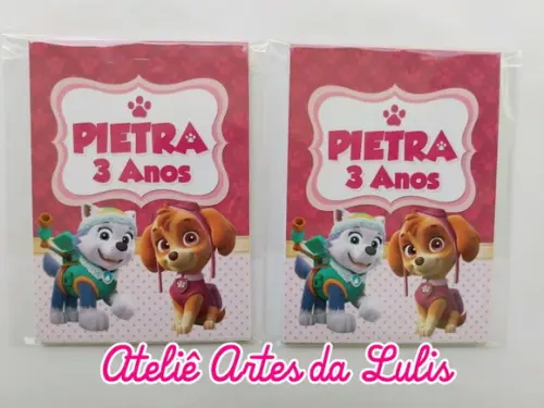 Bloquinho Patrulha Canina Menina