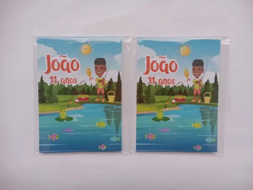 Bloquinho Pescaria Personalizado