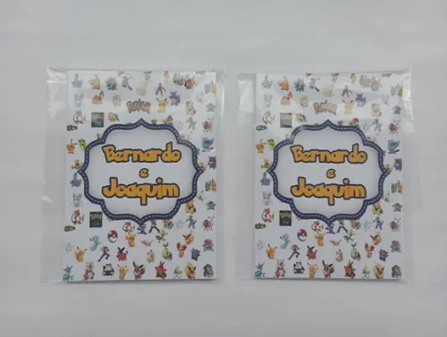 Bloquinho Pokémon