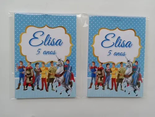 Bloquinho Príncipes Disney