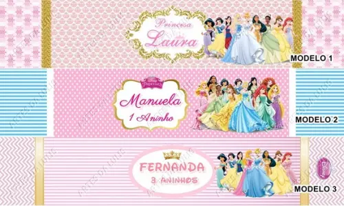Bloquinho Princesas Disney