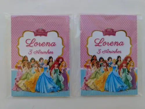Bloquinho Princesas Disney