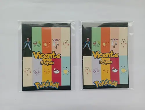 Bloquinho Pokémon