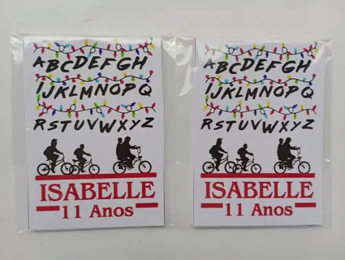 Bloquinho Stranger Things