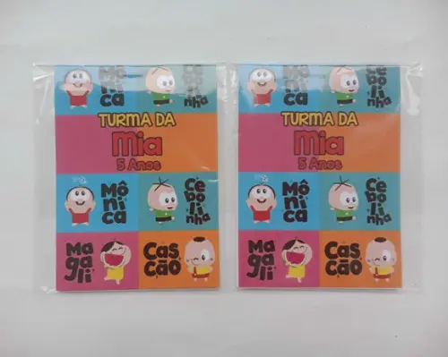 Bloquinho Turma da Mônica Toy