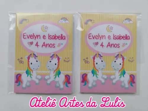 Bloquinho Unicórnio
