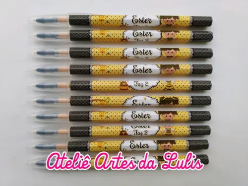 Caneta Personalizada Abelhinha