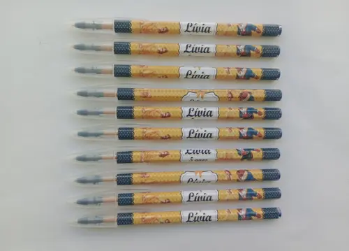 Caneta Personalizada a Bela e a Fera